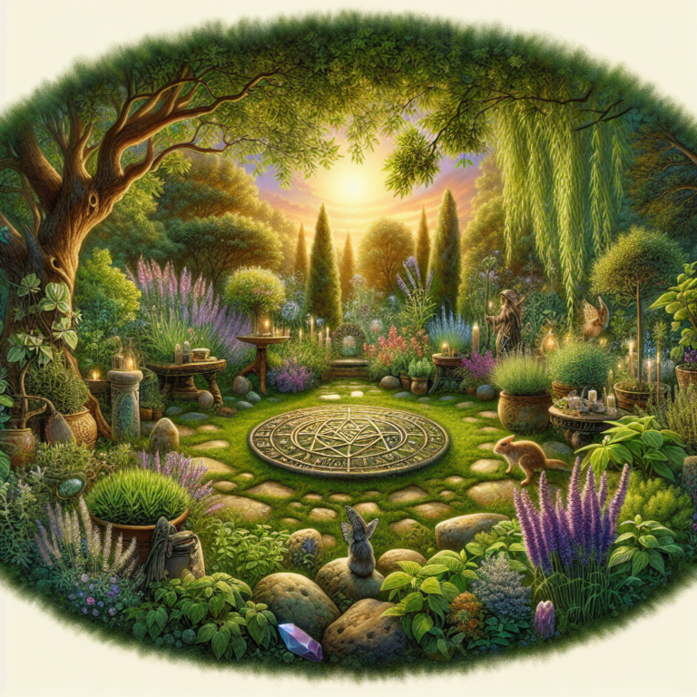 How to Create a Sacred Wiccan Garden with Magical Plants