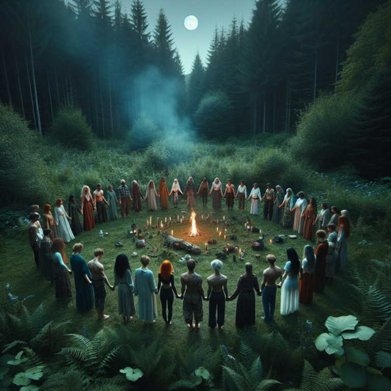 Skyclad Rituals in Wicca: Mysteries of Natural Magic