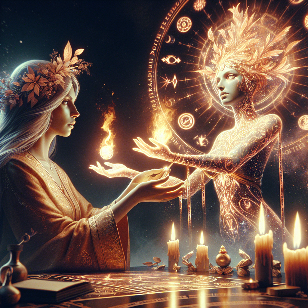 working with goddesses, spiritual readiness, beginner magic, witchcraft empowerment, divine connection