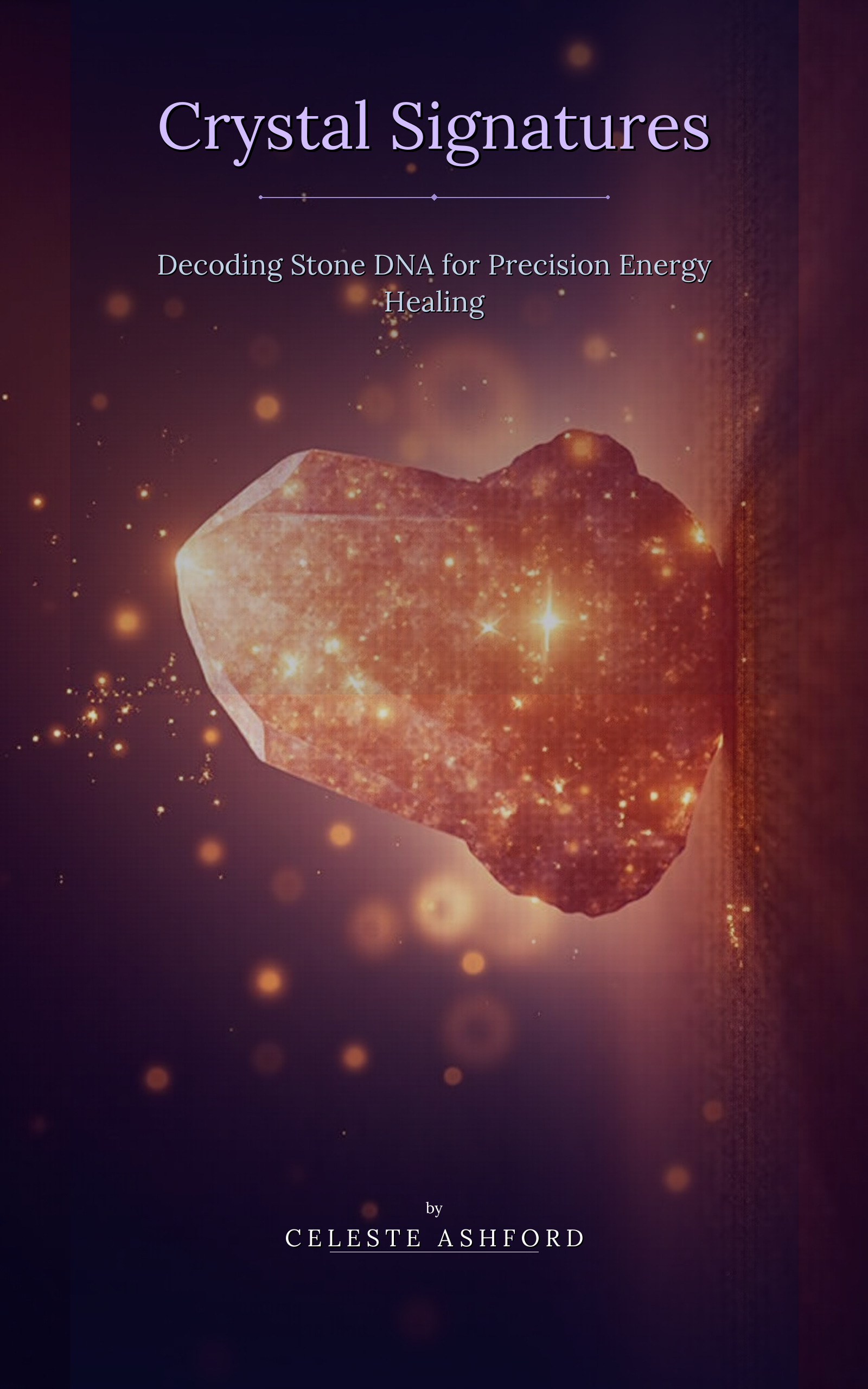 Crystal Signatures: Decoding Stone DNA for Precision Energy Work — Book Cover