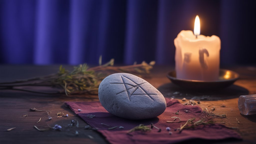 protective energy with stones