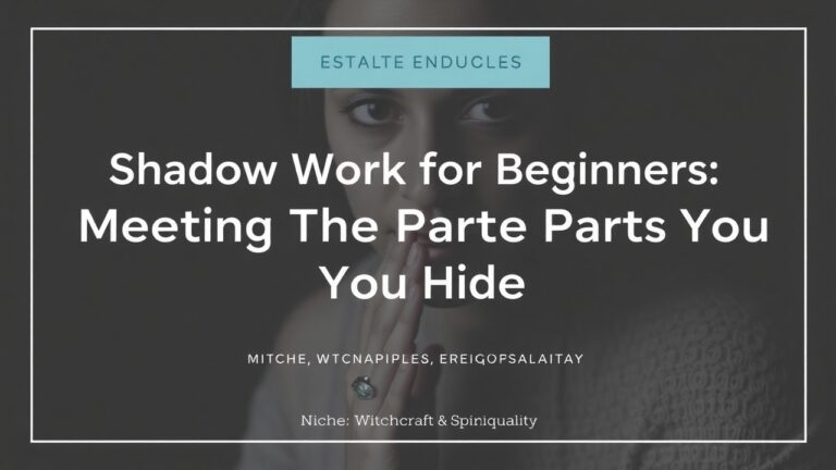 Shadow Work For Beginners Meeting The Parts You Hide