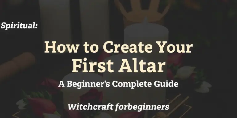 How to Create Your First Altar: A Beginner's Complete Guide