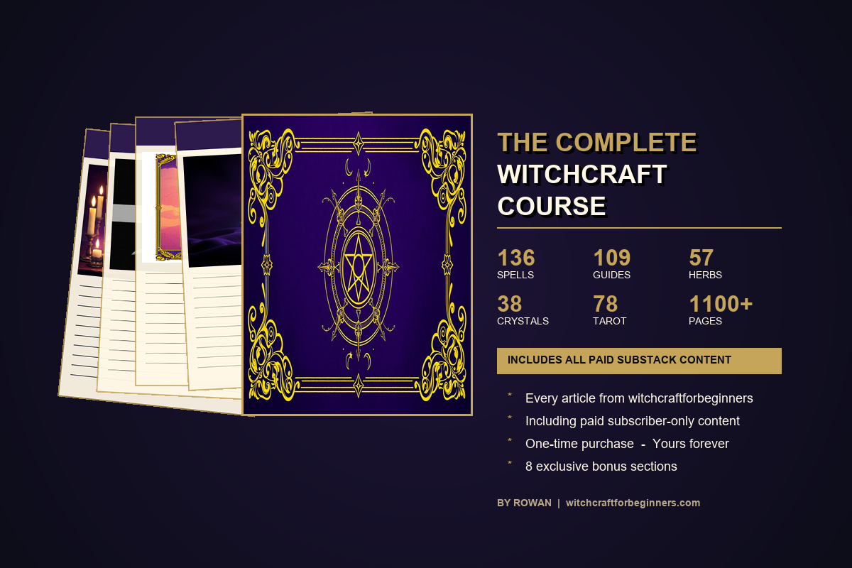 The Complete Witchcraft Course - product overview
