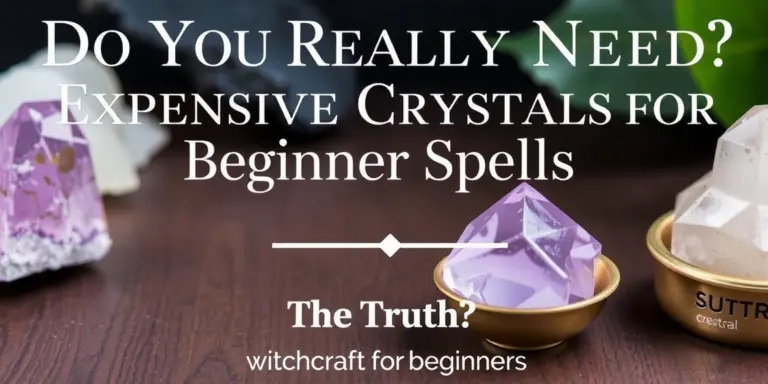 Do You Really Need Expensive Crystals for Beginner Spells? The Truth - witchcraftforbeginners