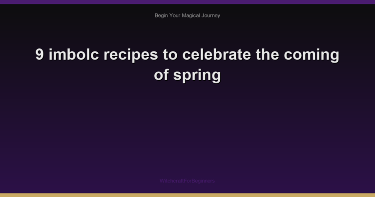 9 imbolc recipes to celebrate the coming of spring