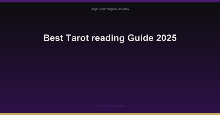 Best Tarot reading Guide 2025