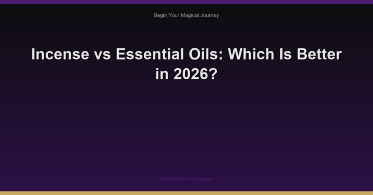 Incense vs Essential Oils: Which Is Better in 2026?