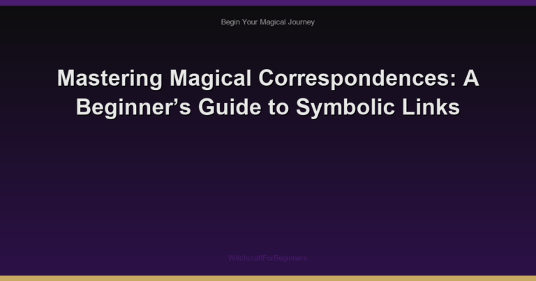 Mastering Magical Correspondences: A Beginner’s Guide to Symbolic Links