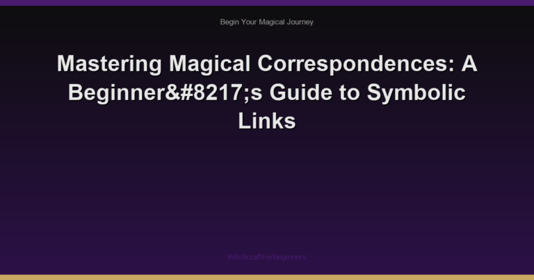 Mastering Magical Correspondences: A Beginner’s Guide to Symbolic Links