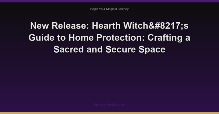 New Release: Hearth Witch’s Guide to Home Protection: Crafting a Sacred and Secure Space