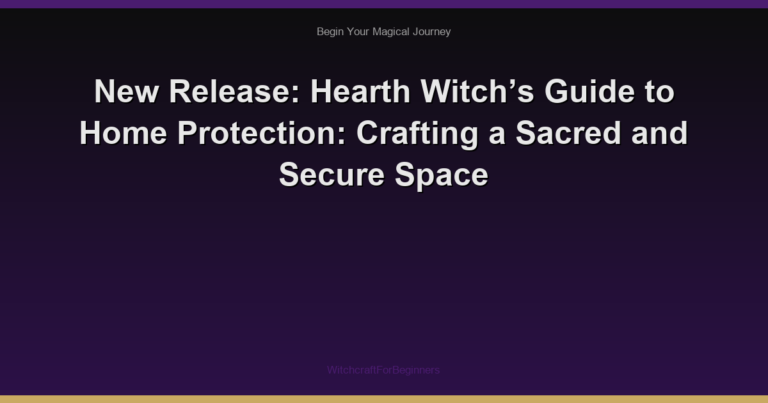 New Release: Hearth Witch’s Guide to Home Protection: Crafting a Sacred and Secure Space