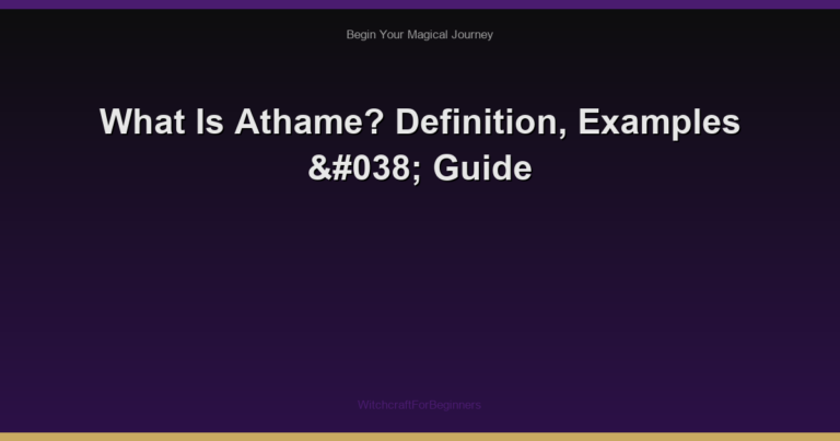 What Is Athame? Definition, Examples & Guide