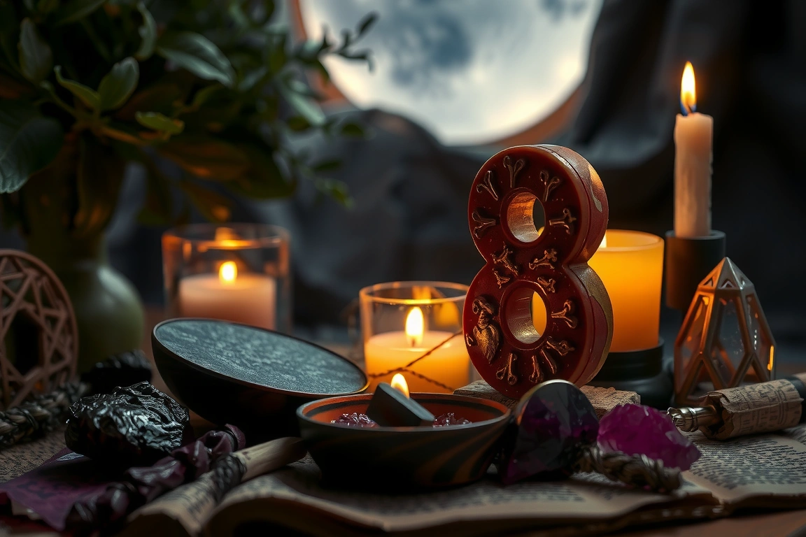 The Number 8: Weaving the Web of Endless Cycles — 7 Sacred Correspondences Every Witch Needs to Know for 2026 Spellwork