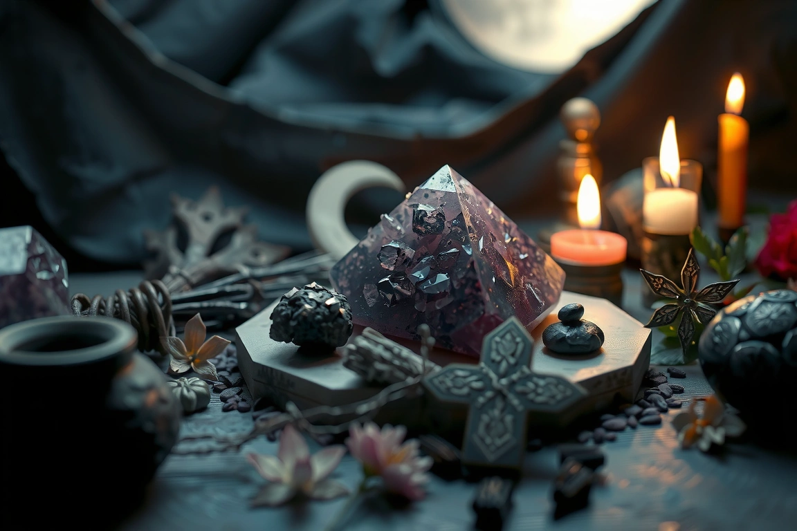 The Crystal & Mineral Matrix — 7 Witchcraft Correspondences Charts to Transform Your 2026 Spellwork