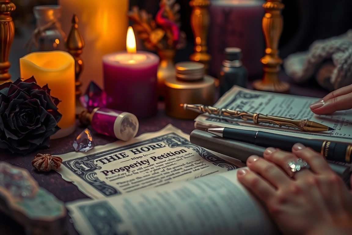 Step Three: Writing Your Prosperity Petition — How to Cast a Prosperity Money Spell in 5 Simple Steps Today