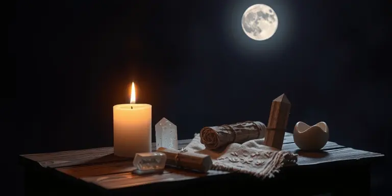 Illustration for How to Cast Your First Protection Spell: A Beginner's Guide to Witchcraft Basics