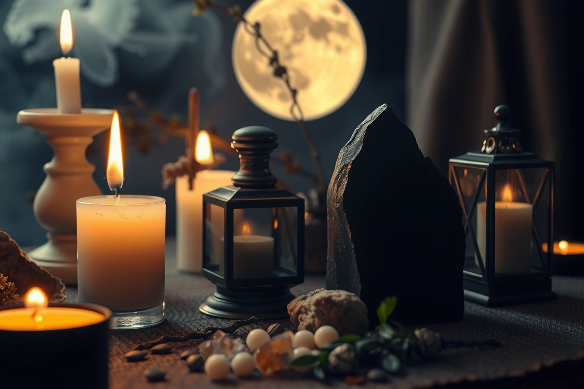 New Moon Spell Example: A Simple Abundance Intention Ritual — New Moon vs Full Moon Spells: Which Rituals Work Best for Your Practice