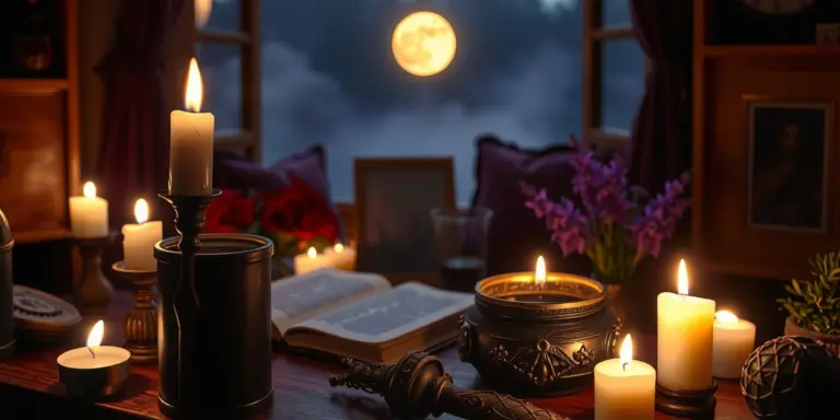 Illustration for Your First Full Moon Ritual: A Simple Guide for Beginner Witches